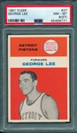 1961 Fleer BSKT #27 George Lee PSA 8 (ST)