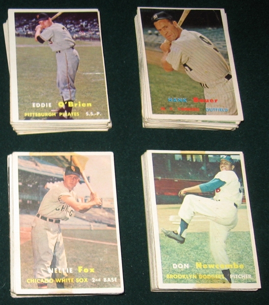 1957 Topps Lot of (106) W/ Mays