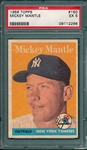 1958 Topps #150 Mickey Mantle PSA 5