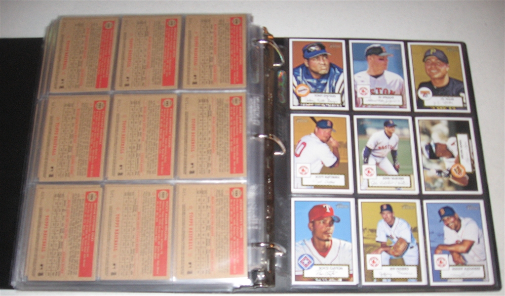 2001 Topps Heritage Baseball Complete Set w/ Variations (487)