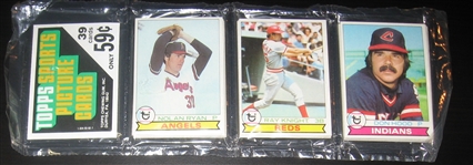 1979 Topps Unopened Rack Pack W/ Gossage, Back, & Ryan, On Front