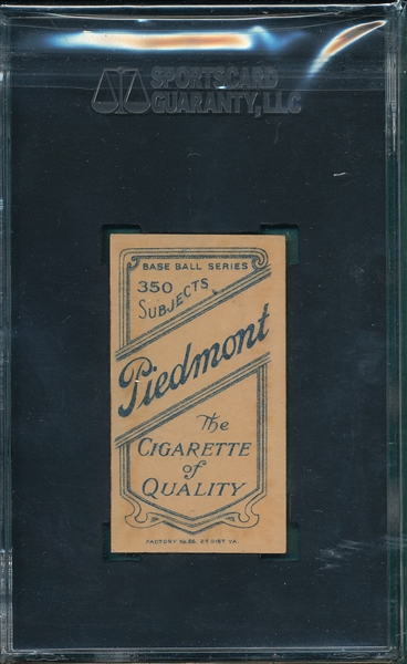 1909-1911 T206 Dessau Piedmont Cigarettes SGC 30