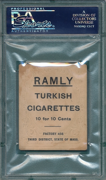 1909 T204 Clark Griffith Ramly Cigarettes PSA 3