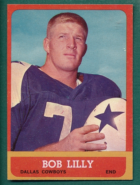 1963 Topps FB #82 Bob Lilly, Rookie