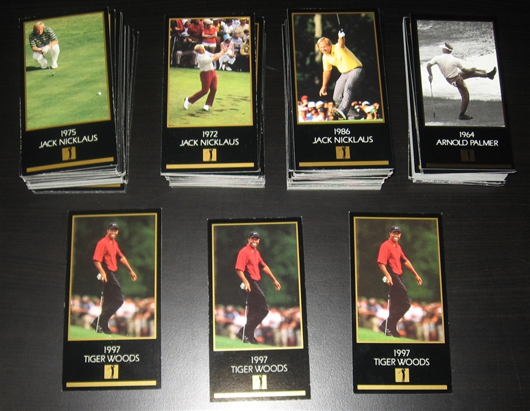 1998 Champions Of Golf, The Masters Collection, Lot of (150+), W/ (3) Tiger Woods