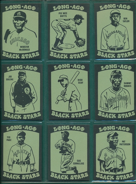 1978 Laughlin Long Ago Black Stars Complete Set (36)