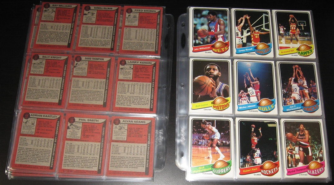 1979 Topps Basketball Complete Set (132)