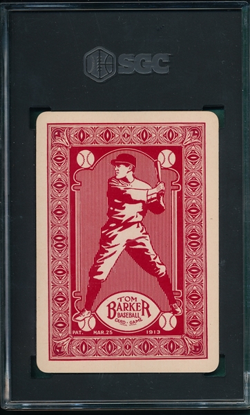 1913 Tom Barker Game Christy Mathewson SGC 4