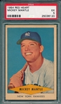 1954 Red Heart Mickey Mantle PSA 5