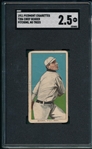 1909-1911 T206 Bender, Pitching, No Trees, Piedmont Cigarettes, SGC 2.5