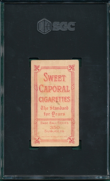 1909-1911 T206 Doolan, Batting, Sweet Caporal Cigarettes SGC 3