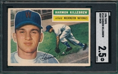 1956 Topps #164 Harmon Killebrew SGC 2.5 *Gray*