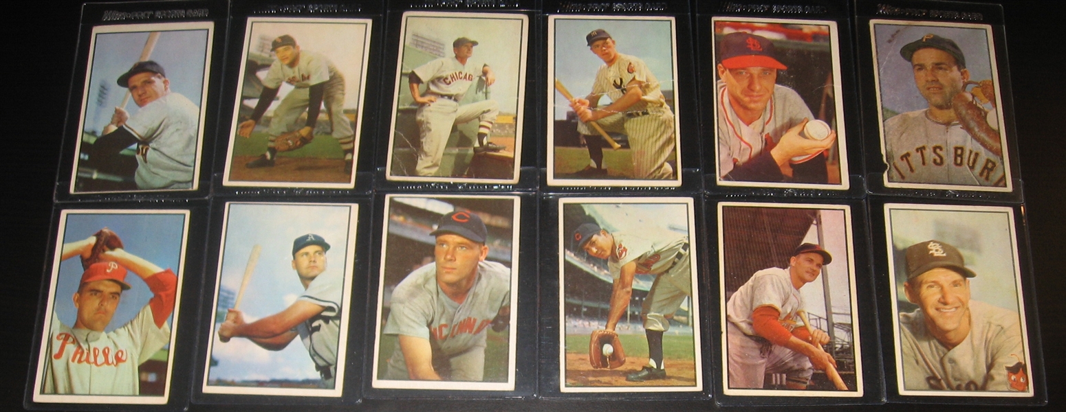 1953 Bowman Color Lot of (32) W/ Rizzuto
