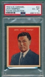 1932 U. S. Caramel #22 Jack Dempsey PSA 6