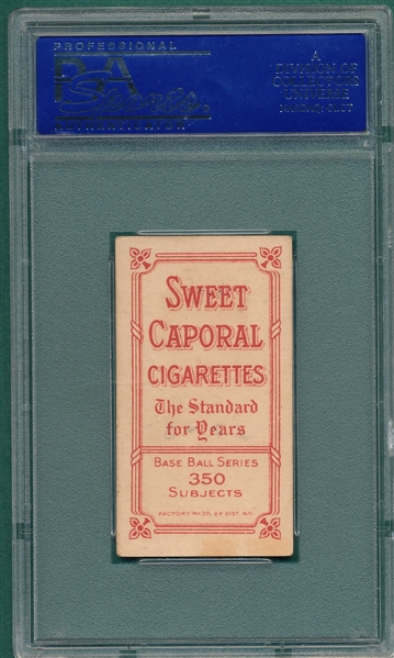 1909-1911 T206 Davidson Sweet Caporal Cigarettes PSA 5