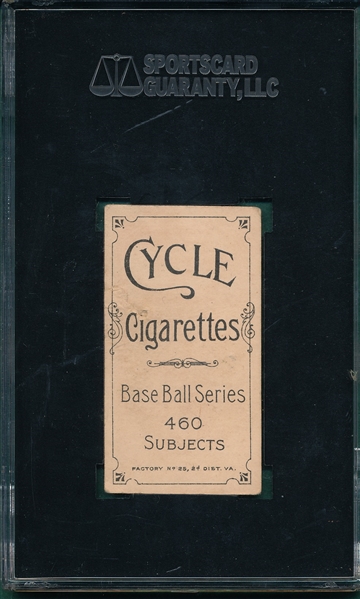 1909-1911 T206 Needham Cycle Cigarettes SGC 10 *460 Series*