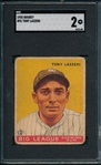 1933 Goudey #31 Tony Lazzeri SGC 2