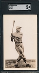 1933 Worch Cigar Bill Terry, Batting, SGC 5