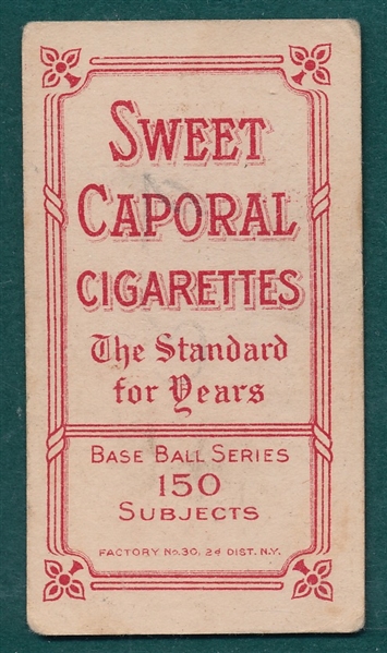 1909-1911 T206 Bresnahan, Portrait, Sweet Caporal Cigarettes