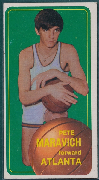 1970 Topps Basketball #123 Pete Maravich *Rookie*
