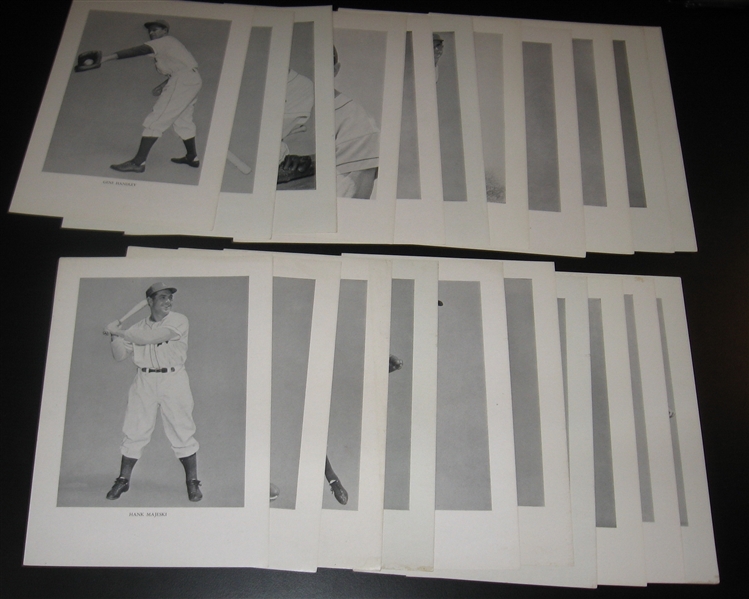 1947 Philadelphia Athletics Picture Pack Lot of (24) W/ Connie Mack (2)