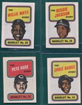 1970 Topps Baseball Booklets Complete Set (24) 