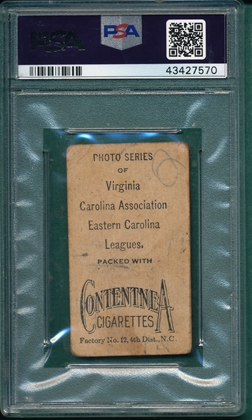 1910 T209 Fulton Contentnea Cigarettes PSA 1 (MK) *Photo Series* 