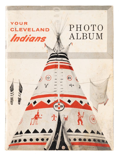 1957 Sohio Gas Indians Photo Album W/ Maris