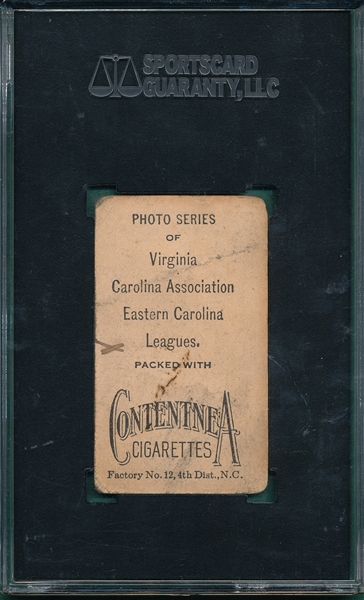 1910 T209 Ridgeway Contentnea Cigarettes SGC 20 *Photo Series* 