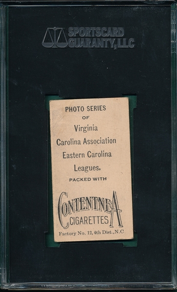1910 T209 Lavoia Contentnea Cigarettes SGC 30 *Photo Series* 