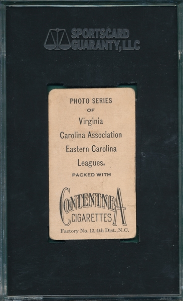 1910 T209 Bourquin Contentnea Cigarettes SGC 20 *Photo Series* 