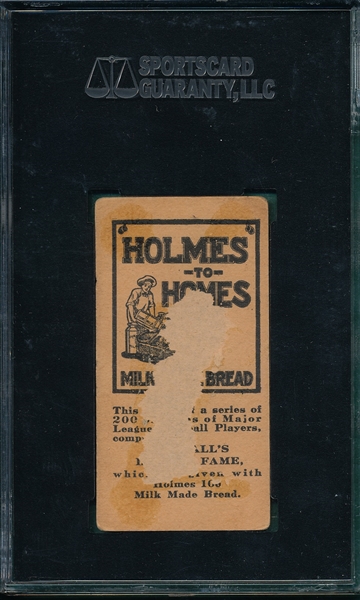 1916 Holmes To Holmes #159 Jim Scott SGC 10 *Only One Graded* 