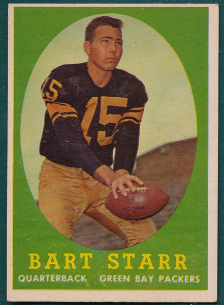 1958 Topps #66 Bart Starr 