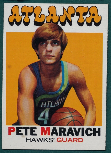 1971 Topps Basketball #55 Pete Maravich