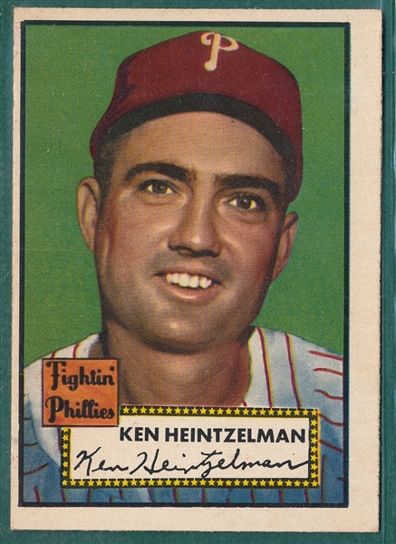 1952 Topps #362 Ken Heintzelman *Hi #*