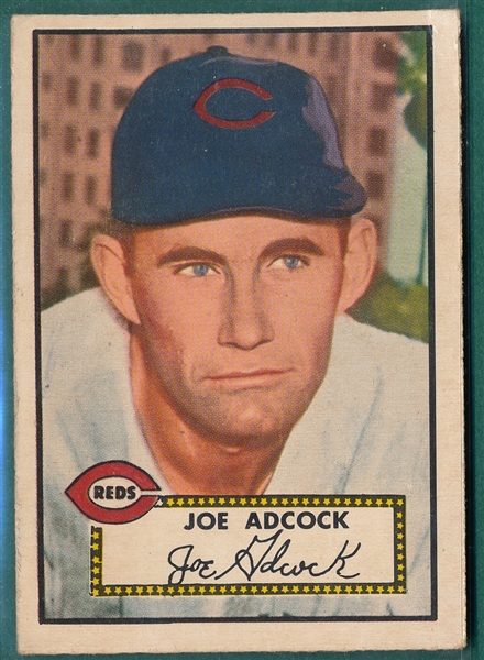 1952 Topps #347 Joe Adcock *Hi #*