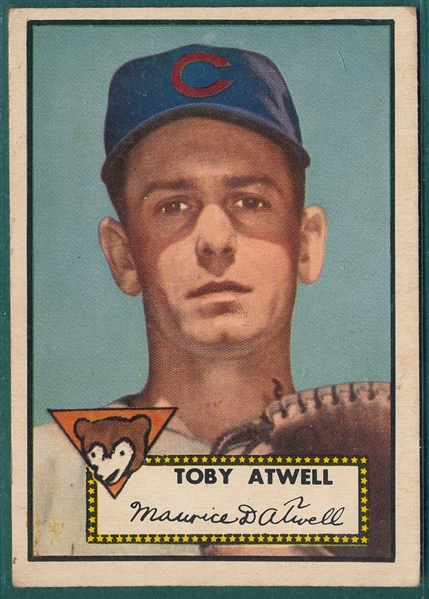 1952 Topps #356 Toby Atwell *Hi #*