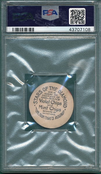 1909-11 E254 Ty Cobb Colgan's Chips PSA 1