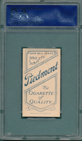1909-1911 T206 Mitchell, Mike, Piedmont Cigarettes PSA 7 (OC)