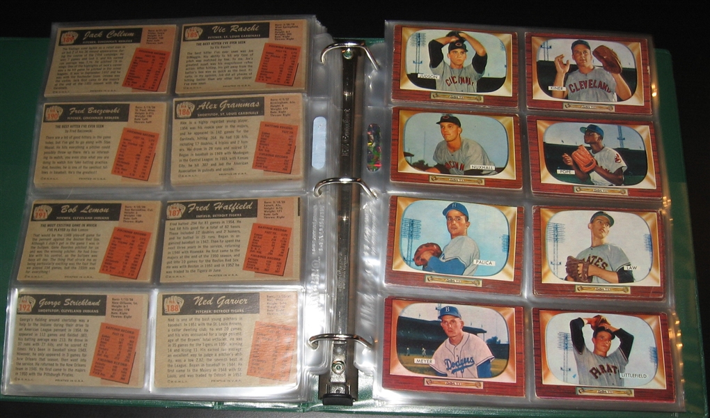 1955 Bowman Baseball Complete Set (320)