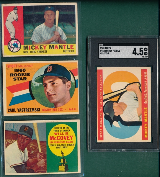 1960 Topps Baseball Complete Set (572) 