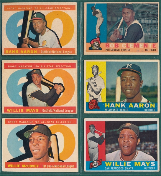 1960 Topps Baseball Complete Set (572) 