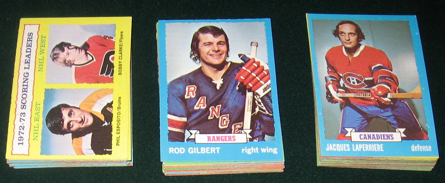 1968-74 Topps Hockey Lot of (510) W/ LaFleur and Orr