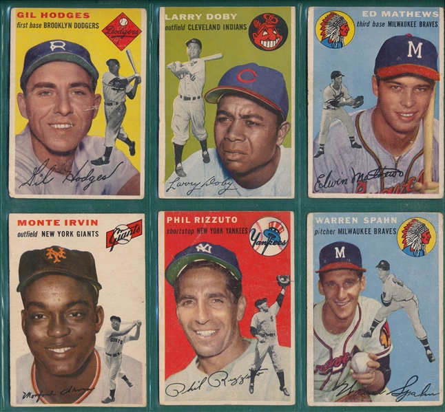 1954 Topps Baseball Near Set (244/250)