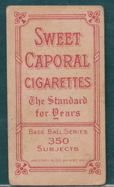 1909-1911 T206 Chief Bender, Trees, Sweet Caporal Cigarettes