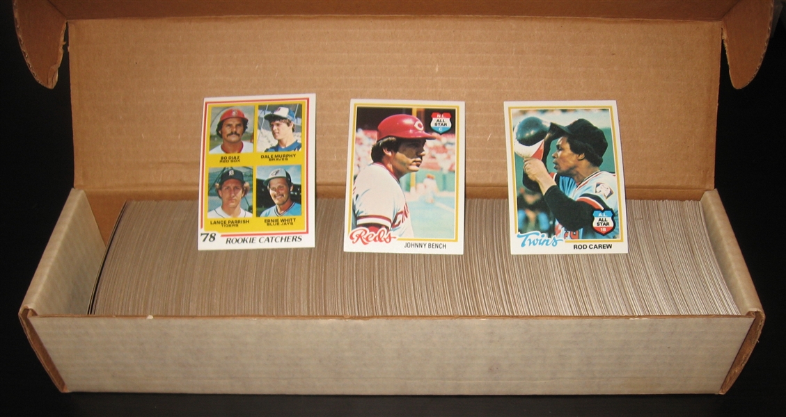 1978 Topps Baseball Complete Set (726) W/ Ryan & Murray, Rookies PSA 7