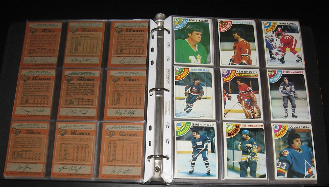 1978-79 Topps Hockey Complete Set W/ Bossy, Rookie