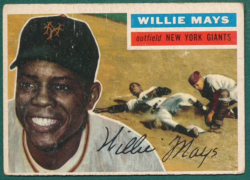 1956 Topps #130 Willie Mays