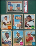 1968 Topps Baseball Complete Set (598) W/ Nolan Ryan, PSA, Rookie