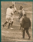 1927 World Series Type 1 Photo W/ Lou Gehrig & Babe Ruth PSA/DNA Authentic